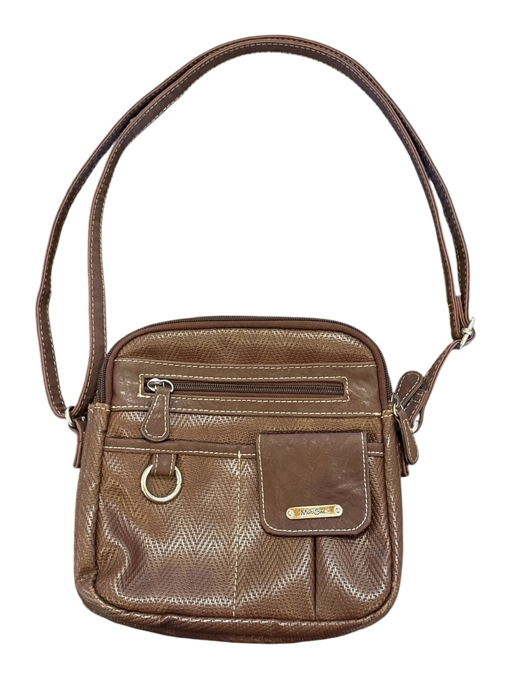 Brown Women's Crossbody Bag Multi Sac